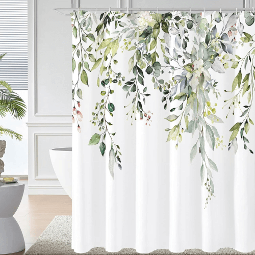 Gibelle-Sage-Green-Eucalyptus-Shower-Curtain