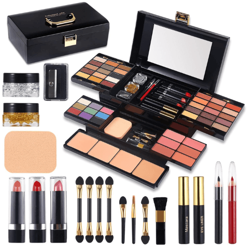 Professional-Makeup-Kit-for-Women-Full-Kit-with-Mirror-58-Colors