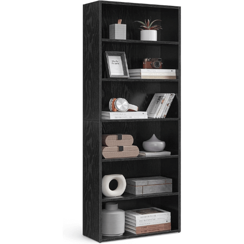 VASAGLE-Bookshelf-23.6-Inches-Wide-6-Tier