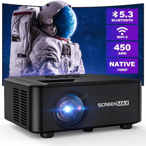 Projector-with-WiFi-and-Bluetooth,-Native-1080P